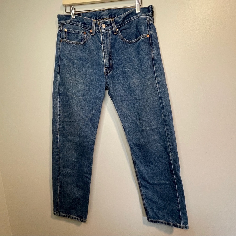 Levi's 505 Men's Straight Blue Jeans